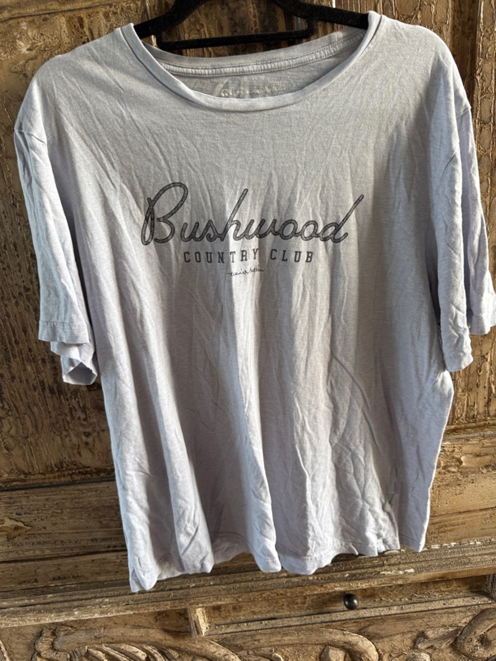 Travis Mathew Light Blue Bushwood Country Club Graphic Tee